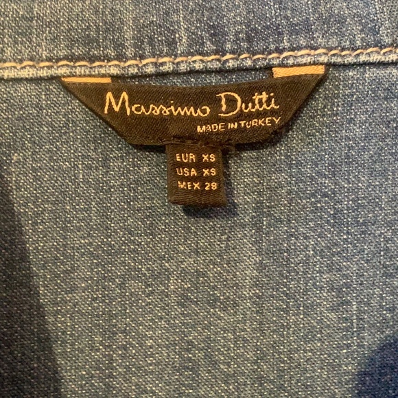 Massimo Tutti women's stretch denim shirt - Picture 4 of 10